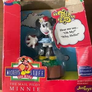 New DISNEY Minnie Mouse MICKEY'S STUFF FOR KIDS THE MAIL PILOT